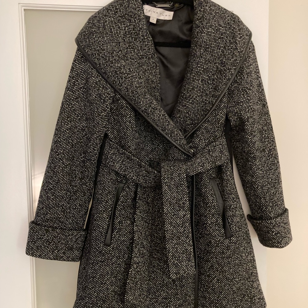 Trina Turk Wrap Coat- LIKE NEW